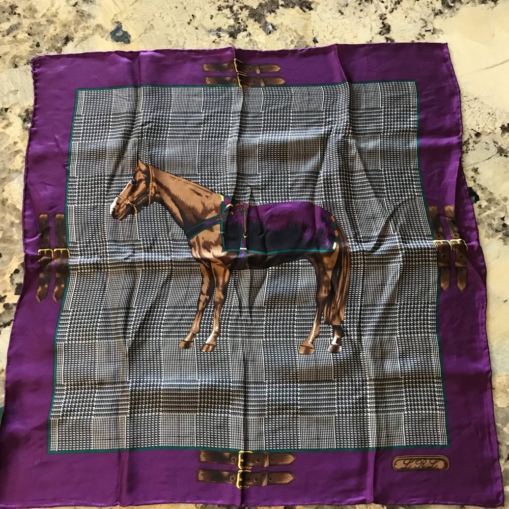 Ralph Lauren silk scarf